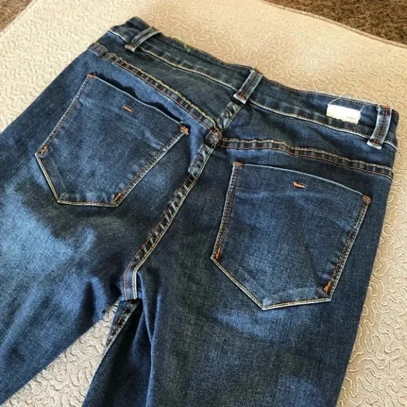 Joan Vass Pure High Rise Skinny Jeans - Picture 5 of 11